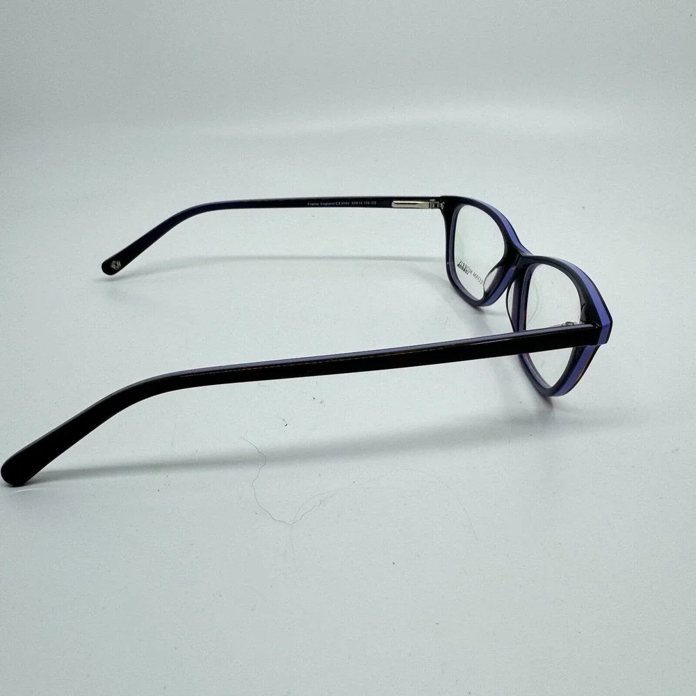 William Morris 9082 Eyeglasses Blue‎ Cat Eye Full Rim Frames 49-14-135 H9774